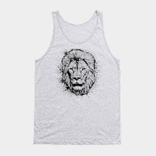 Lion Animal Wildlife Jungle Nature Adventure Hunt Graphic Tank Top